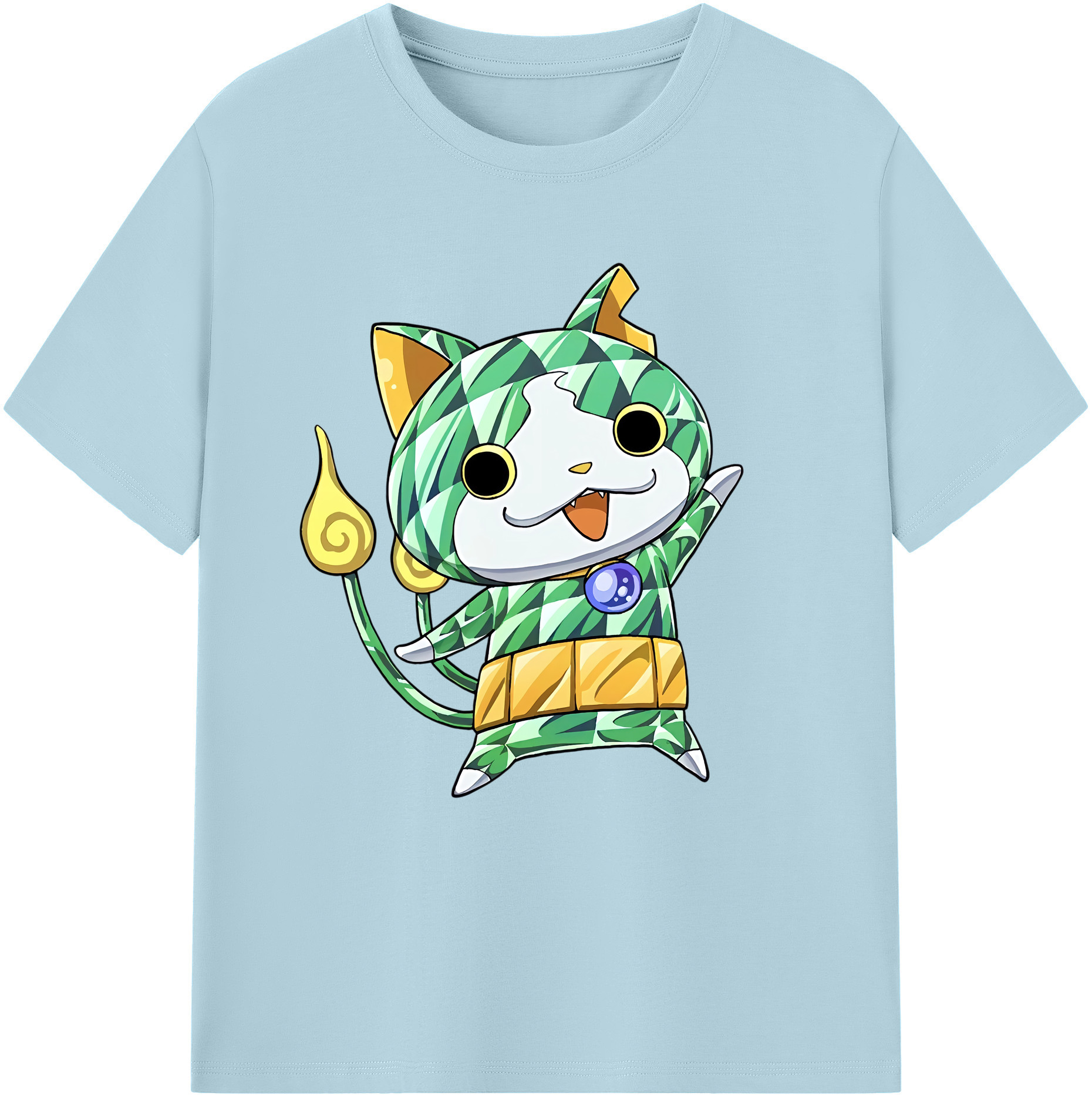 （画像用） 妖怪ウォッチ Yo-kai Watch 綿100％半袖Tシャツ（フロントプリント）